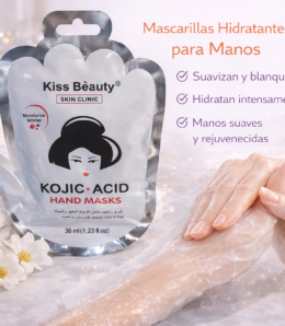 Mascarilla para Manos con Ácido Kójico – Kiss Beauty (36 ml)