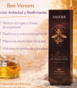 Loción Reafirmante Antiedad con Veneno de Abeja – Sadoer (115 ml)