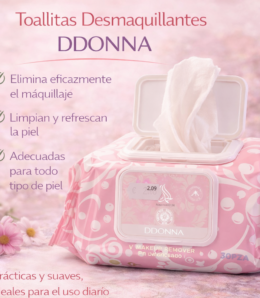 Toallitas Desmaquillantes con PH Balanceado - 30 unidades