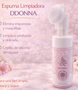 Espuma Limpiadora Facial con Cepillo – 150 ml