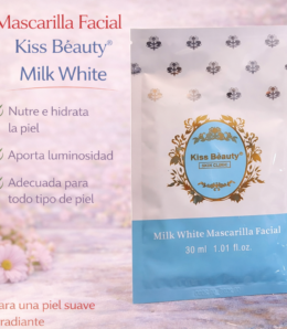 Mascarilla Facial Blanqueadora Milk White – 30 ml