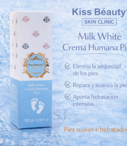 Crema Reparadora para Pies Milk White 100 ml – Kiss Beauty