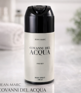 Jean Marc Covanni del Acqua Body Spray Hombre 150 ml