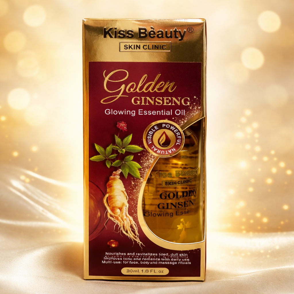 Aceite Esencial Iluminador con Ginseng Dorado