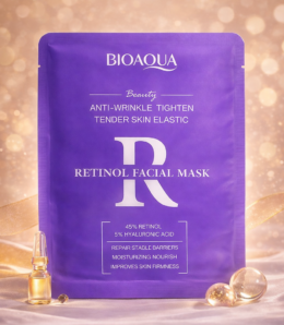 Mascarilla Facial con Retinol Antiedad