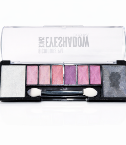 Paleta de Sombras Eyeshadow 8 Colores – Tonos Rosa y Gris