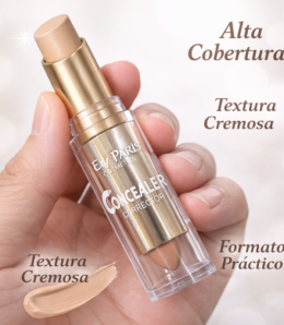 Corrector en Barra Alta Cobertura Ely Paris Cosmetics