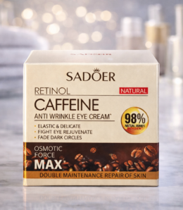 Contorno de Ojos Antiedad con Retinol y Cafeína SADOER