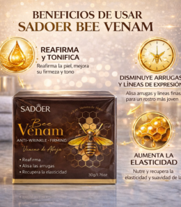Crema Facial Antiedad con Veneno de Abeja SADOER