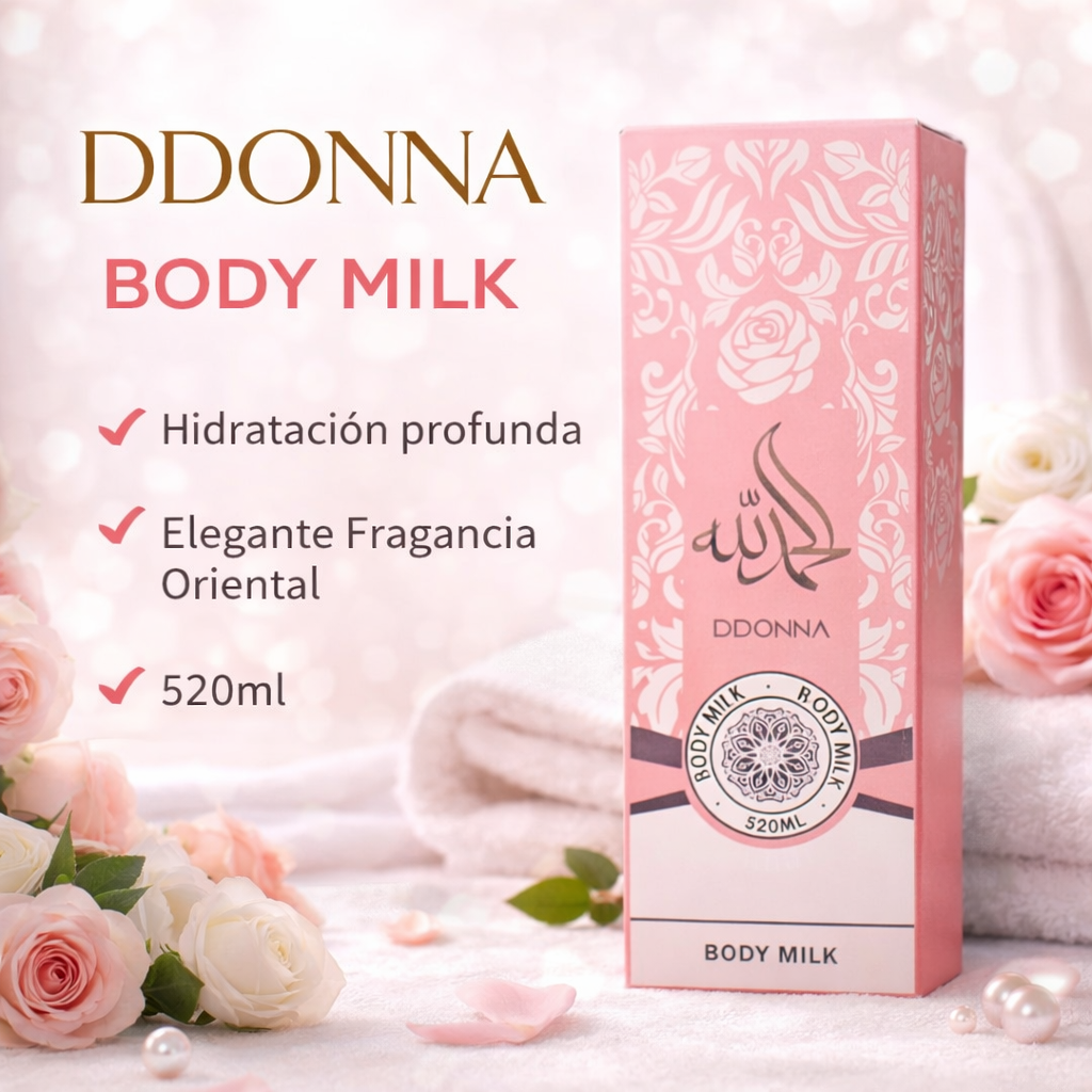 Body Milk DDONNA Yara Rosa