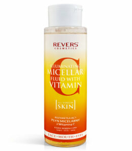 Agua Micelar Iluminadora con Vitamina C Revers Cosmetics