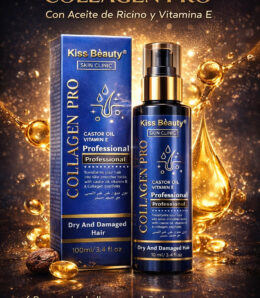 Serum Capilar Colágeno Pro Castor Oil & Vitamina E Kiss Beauty
