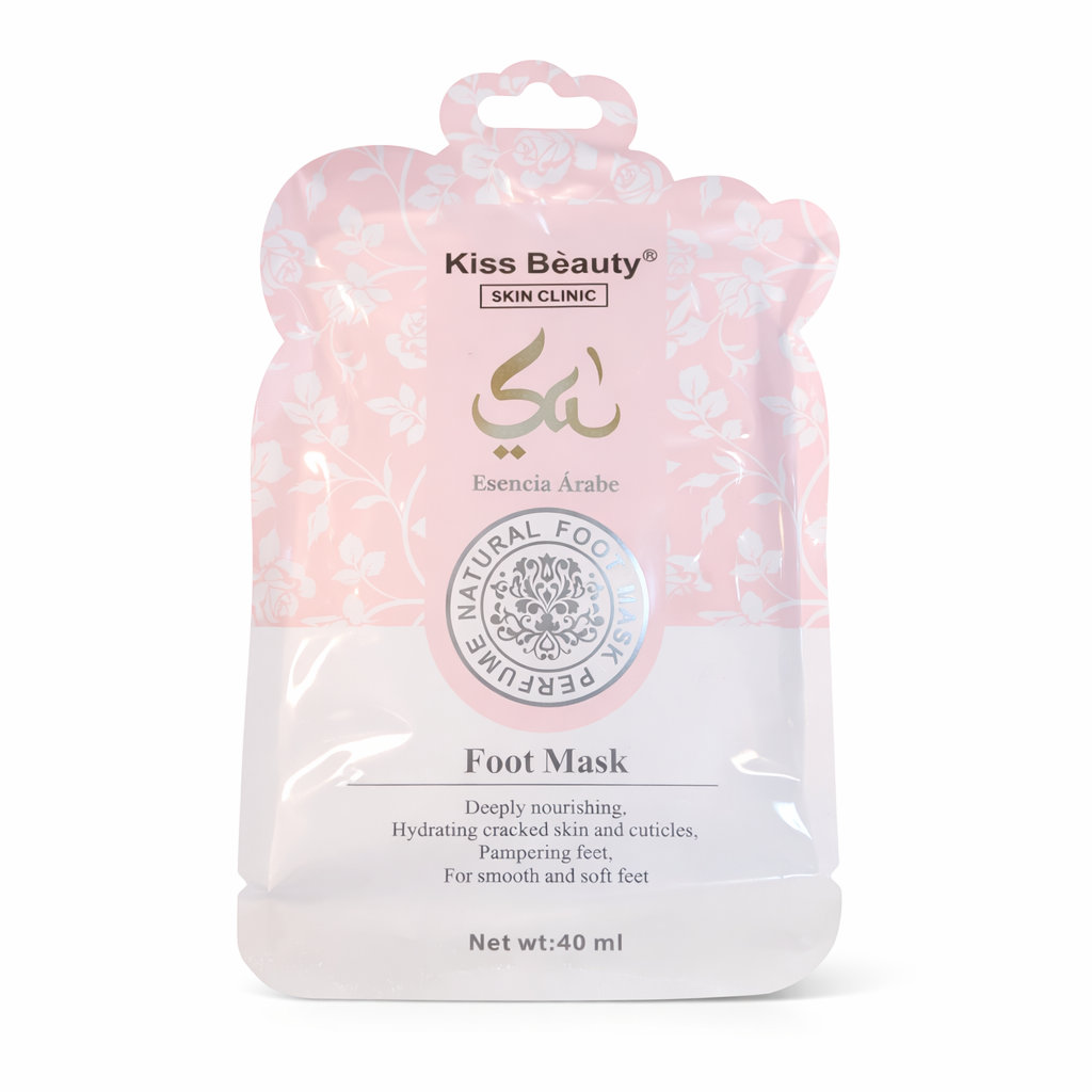 Mascarilla para pies Kiss Beauty Skin Clinic Natural Foot Mask