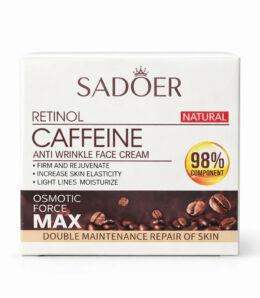 Crema Facial con Retinol y Cafeína Retinol Caffeine Face Cream Sadoer