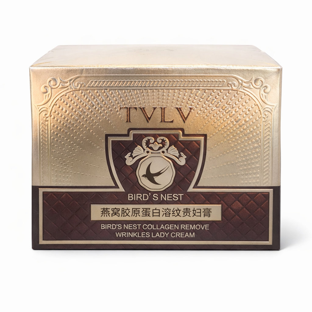 Crema Facial Colágeno Nido de Pájaro TVLV (50g)