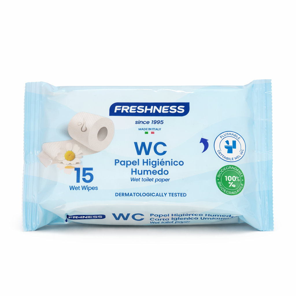 Toallitas higiénicas húmedas WC Freshness