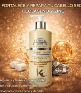 Acondicionador Queratina Biomimética, Colágeno y Zinc Retinol Complex