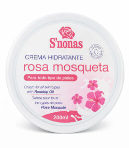 Crema hidratante rosa mosqueta S’nonas