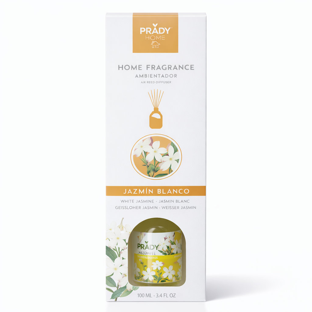 Ambientador Difusor Varillas Jazmín Blanco 100 ml