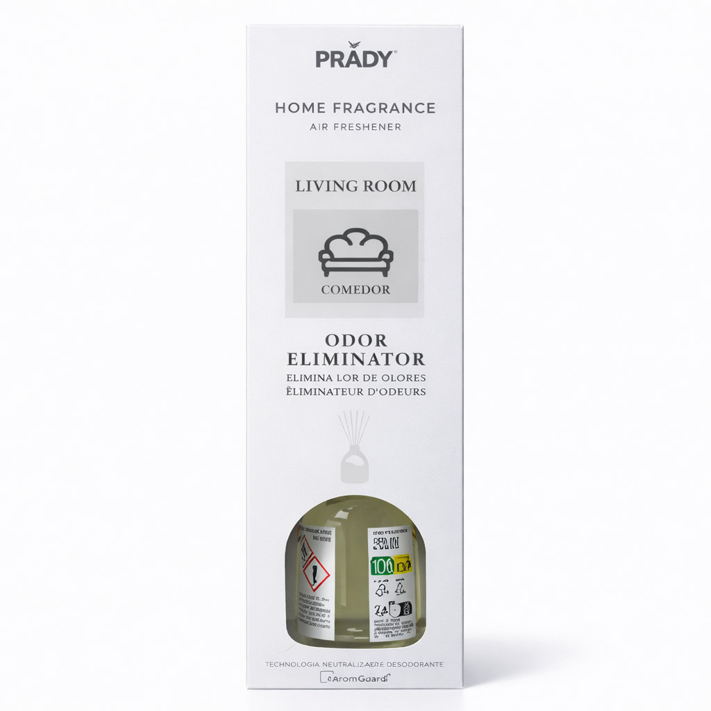 Ambientador Difusor Varillas Eliminador de Olores Comedor 100 ml