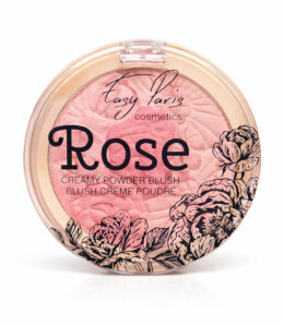 Colorete Rose Creamy Powder Blush Easy Paris (10 g)