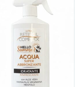Agua bronceadora