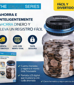 Hucha digital contadora de monedas Smart Series